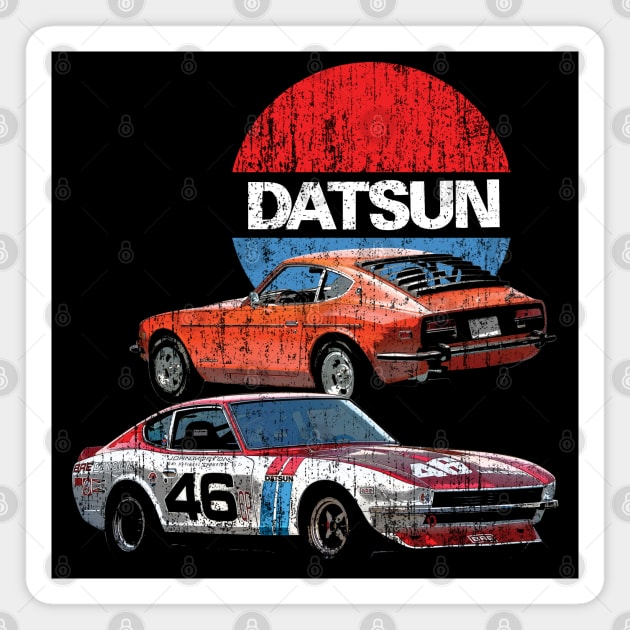 Vintage Nissan Datsun S30 Magnet by thesupragoddess